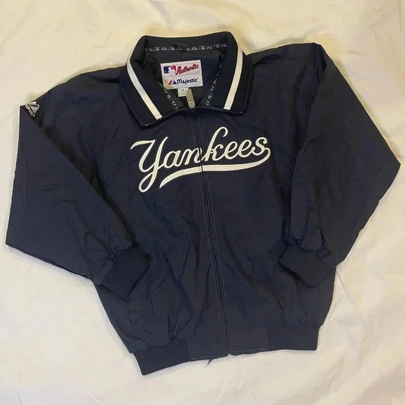 Authentic Majestic New York Yankees Jacket size Medium - Picture 1 of 7